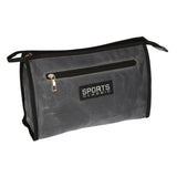 Trousse de toilette voyageur sport classique militaire gris bleu 30cm x 24cm