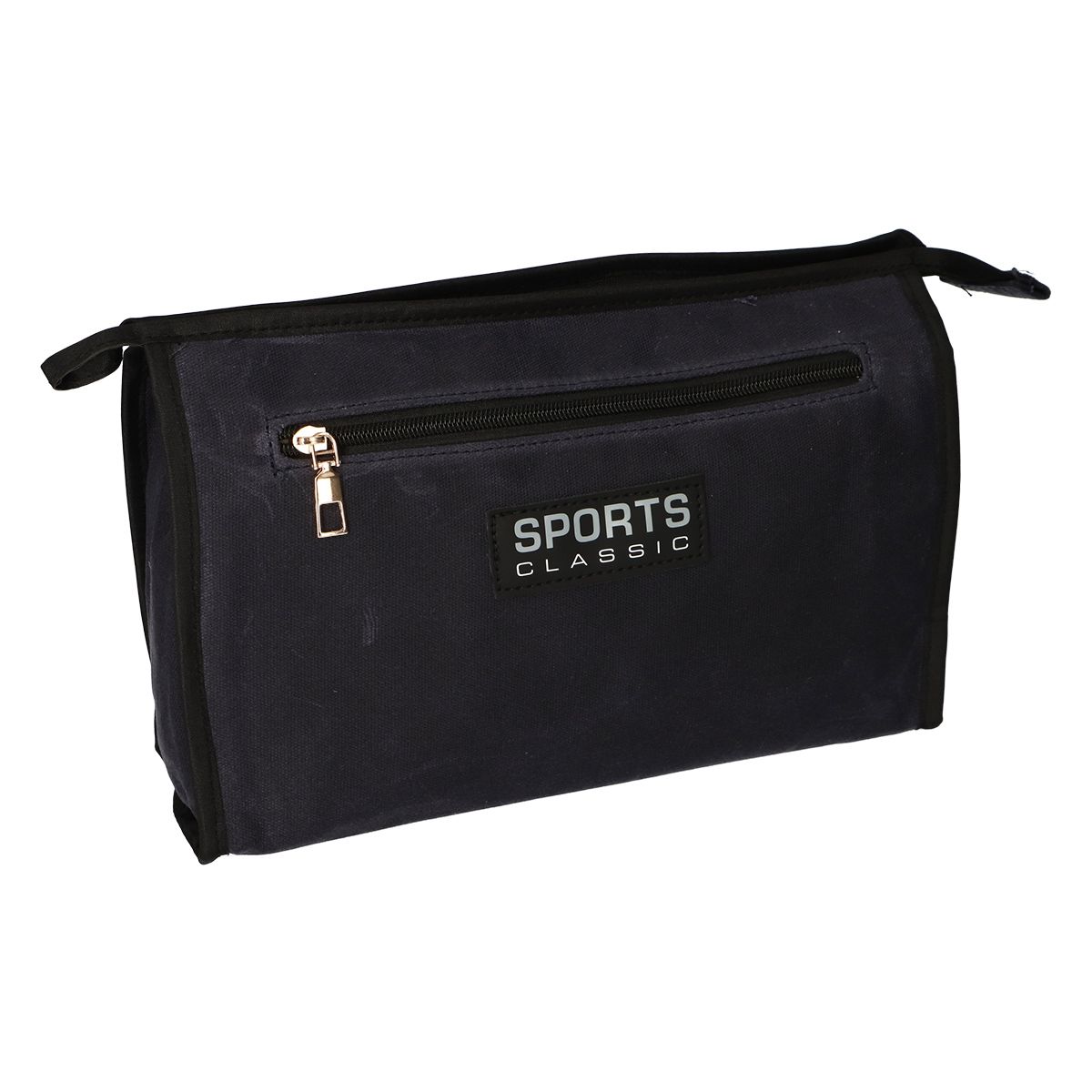 Trousse de toilette voyageur sport classique militaire bleu violet 30cm x 24cm