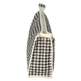 Trousse de toilette traveller pied-de-poule 30cm x 19,5cm