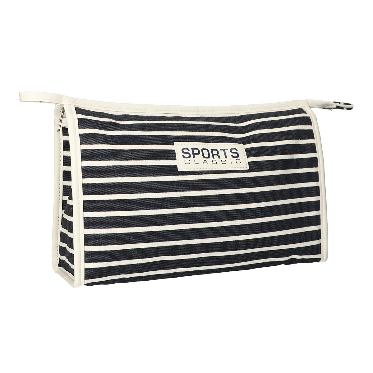 Trousse de toilette Traveler rayure bleu sport classique 30x20cm