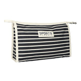 Trousse de toilette Traveler rayure bleu sport classique 30x20cm