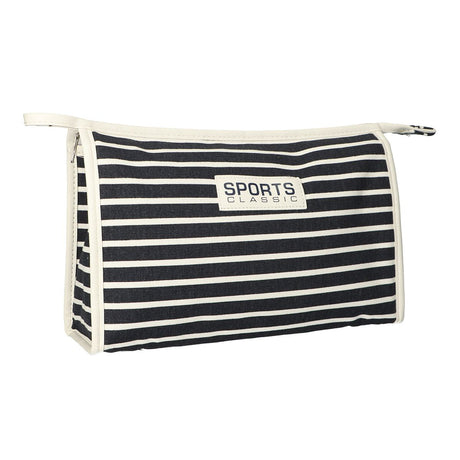 Trousse de toilette Traveler rayure bleu sport classique 30x20cm