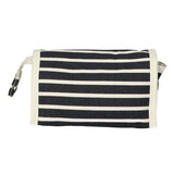 Sac miroir traveller rayure bleu sport classique 16,5x11cm