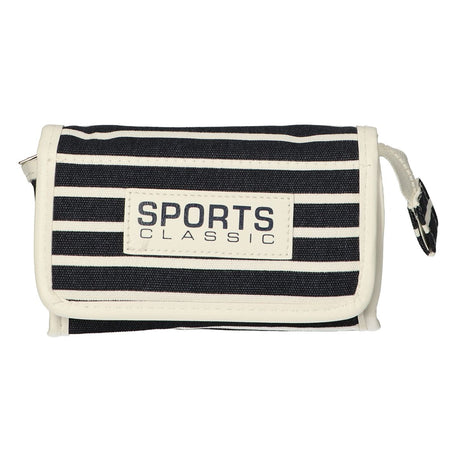 Sac miroir traveller rayure bleu sport classique 16,5x11cm