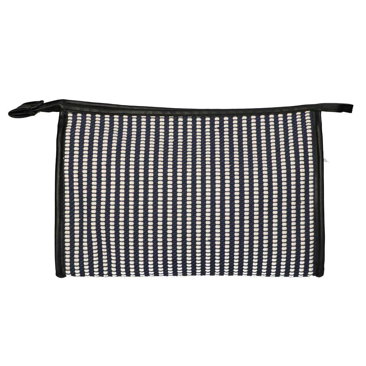 Trousse de toilette Traveler rayure bleu crème 30x20cm