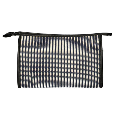 Trousse de toilette Traveler rayure bleu crème 30x20cm