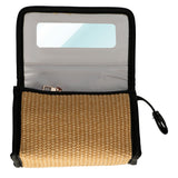 Sac miroir voyageur roseau la plage 16,5x11cm