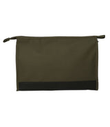 Trousse de toilette Traveler fond caoutchouc vert 35x24cm