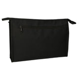 Trousse de toilette Traveler fermeture éclair horizontale noire 35x24 cm