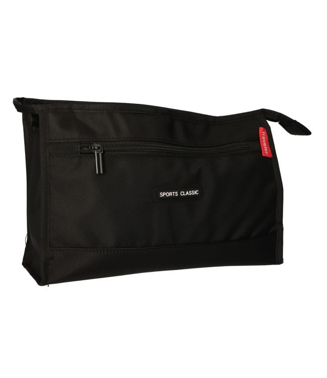 Trousse de toilette Traveler sport classique noir 30x19,5cm