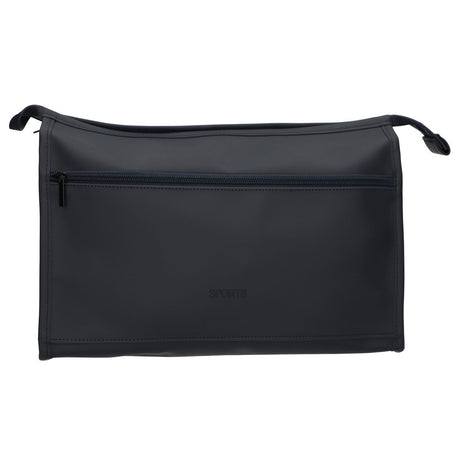 Traveller toilettas sports waterdicht donkerblauw 35cm x 22,5cm