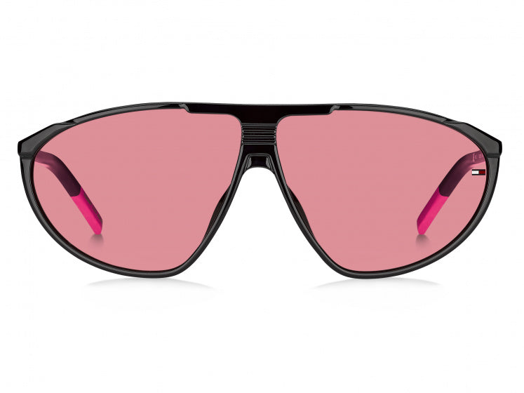 Lunettes de soleil Tommy Hilfiger 0027 S UNISEX CAT.3 Rose noir en nylon
