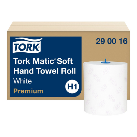 Rouleau de serviettes Tork 2 couches blanc h1 290016 (6 rouleaux)