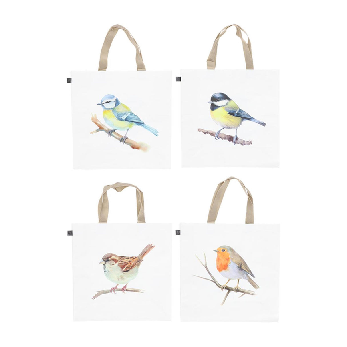 Sac shopping design Esschert oiseau