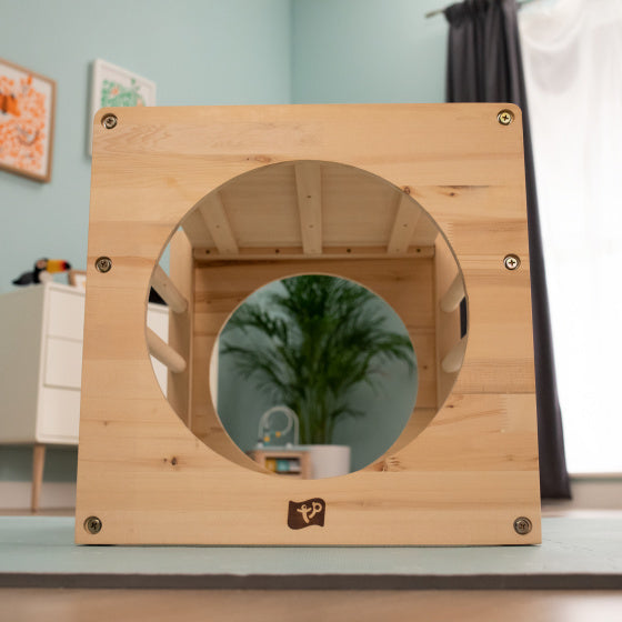 TP jouets actif-tots klimkubus klimrek en bois de 12 mois