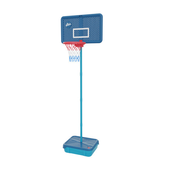 Swingball -Basketballpfosten mit allen oberflächen grundlegenden Dunkelblau