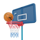 Post de basket-ball swingball avec toute surface bleu foncé basique bleu