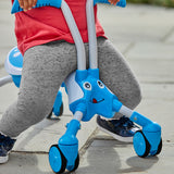 Le vélo de race de marée broute de bugs avec 4 roues junior bleu blanc