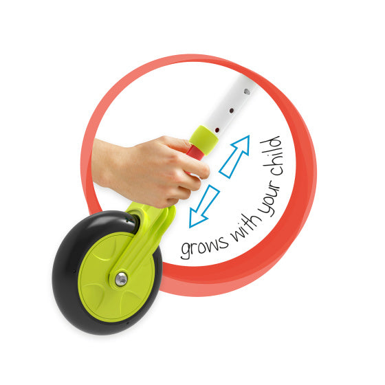 Les insectes Scuttlebug XL Splicge Bree Bike avec 3 roues junior turquoise vert