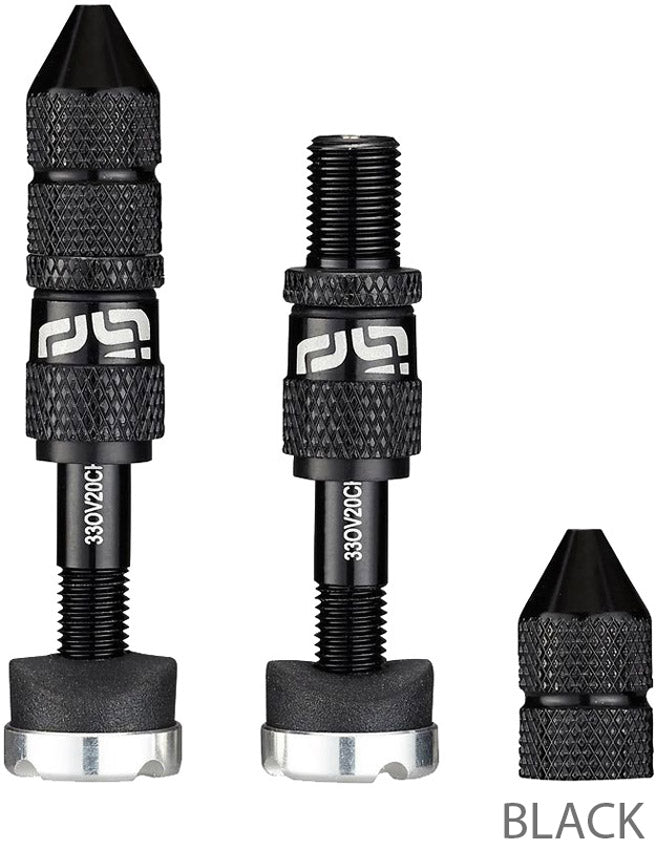 E*treize valves Schrader tubeless à remplissage rapide 23-31 mm
