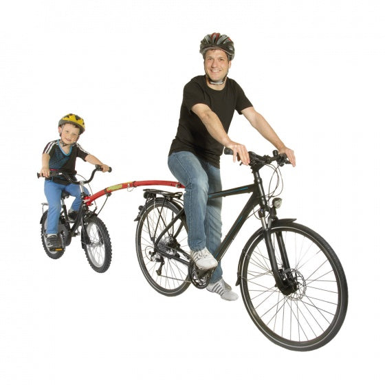 Bar tandem Trail-Gator 25,4 31,8 mm en acier rouge