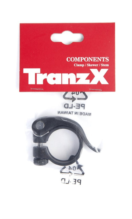 Tranzx Tranzx Seat Pen Clamp With Quick -tensioner 31.8ø Black on Map