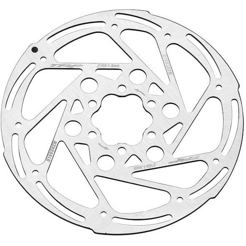 Rotor de frein à disque TRP TR160S02M Ø160 mm laser, argent