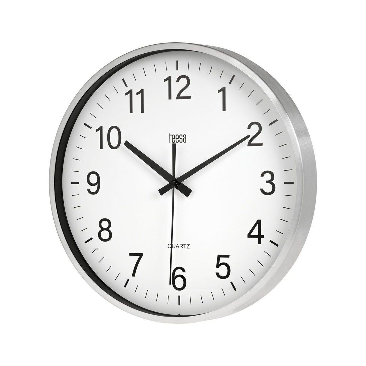Teesa horloge murale ø30cm argent