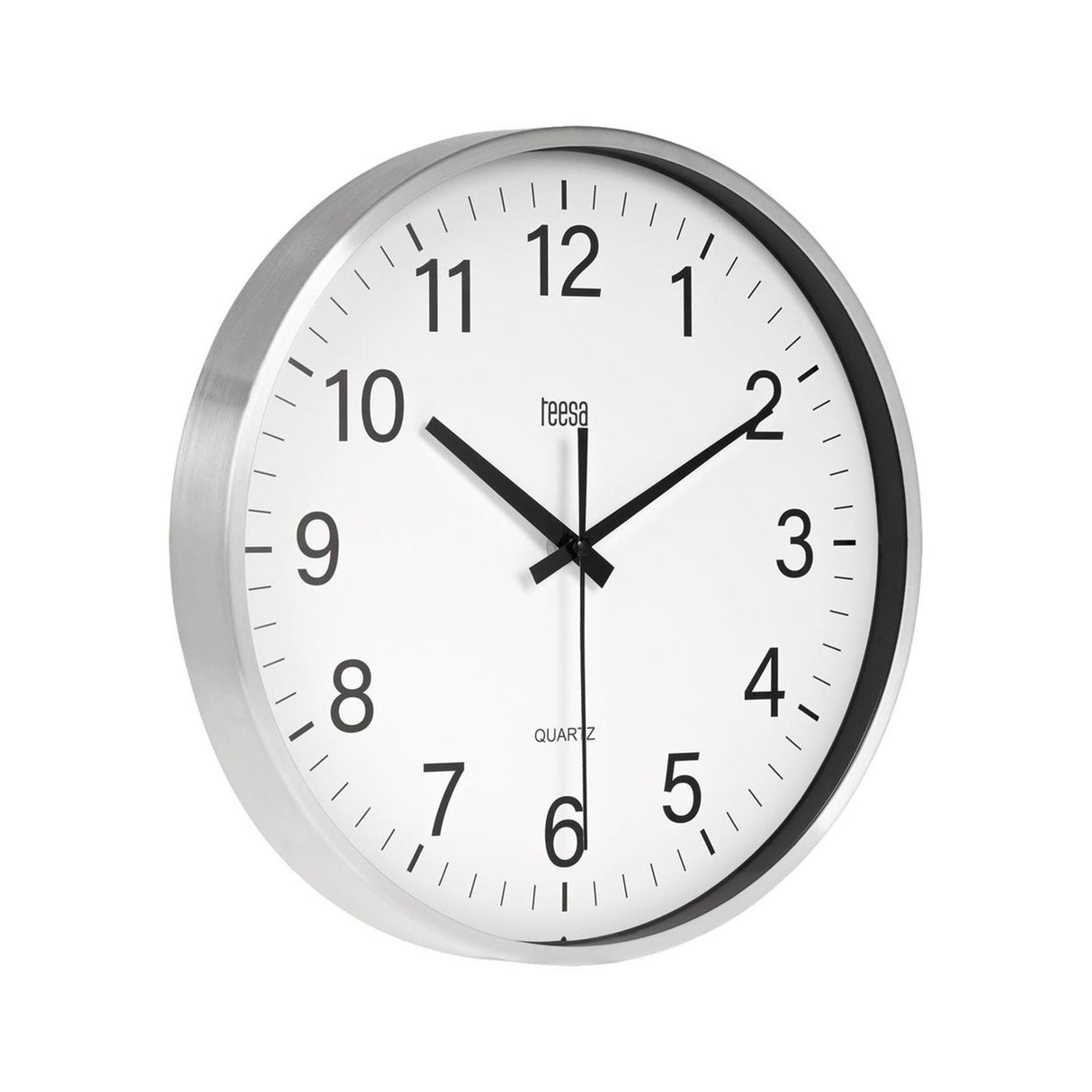 Teesa horloge murale ø30cm argent