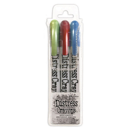 Ranger Ink Ranger • Ensemble de vacances 3 de crayons de détresse à perles Tim Holtz