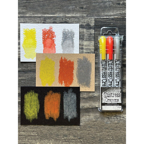 Ranger Ink Ranger • Tim Holtz Crayons de Couleur Perlés de Détresse Halloween Set 3