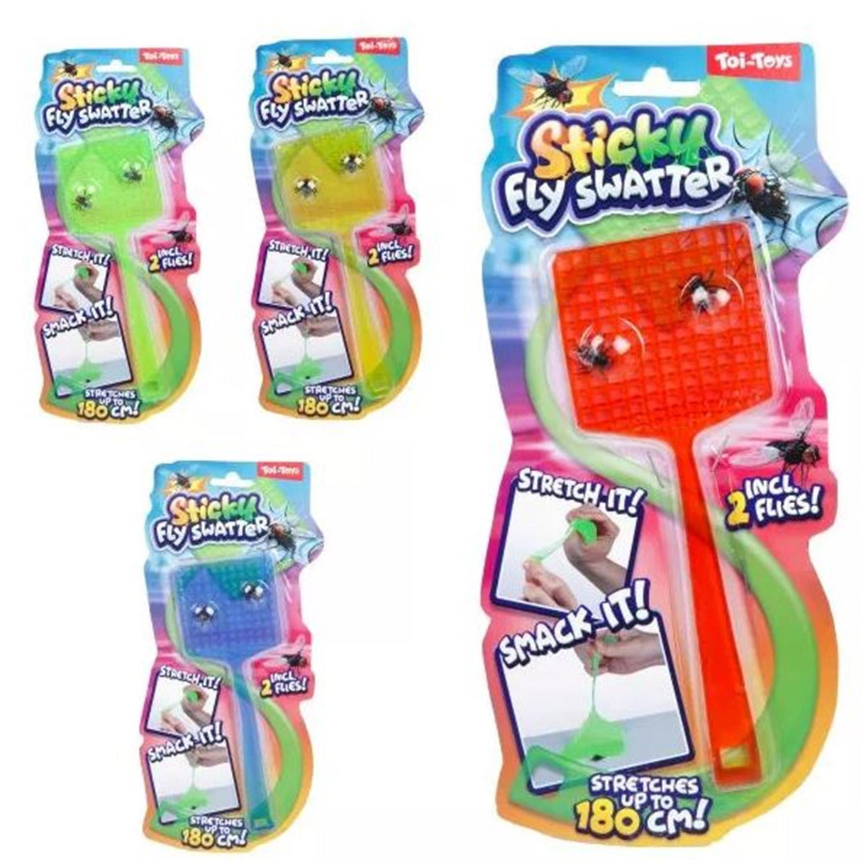 Toi-toys tapette à mouches collante et extensible