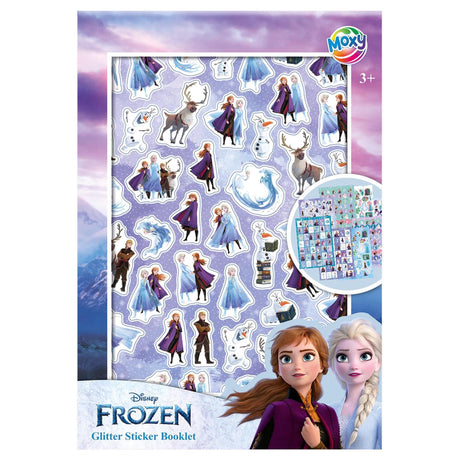 Creative craft group moxy livre d'autocollants à paillettes La Reine des Neiges - a5
