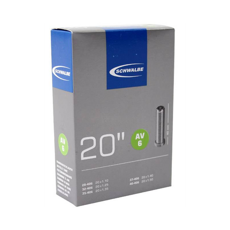 Tube de Schwalbe 20 x 1 1 8 (1,50) Valve Schwalbe Schrader