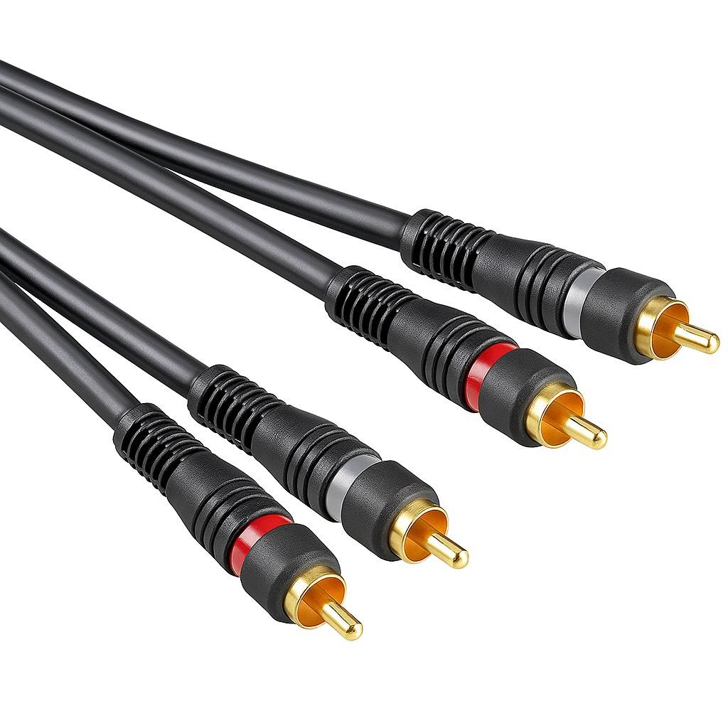 Câble audio Abi tulipe