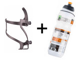 Porte-bidon Tune Straightsträger carbone + bidon 750ml