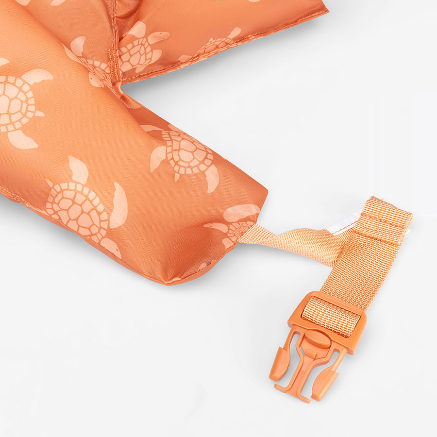 Tortue | pull flaque orange 2-6 ans