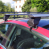 Rack Rack Set Fly Bar Tesla 3 Aluminium noir