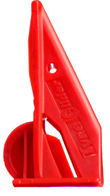 Acheteur de pneu ergonomique de Glieur de pneu 7,8 x 4,3 cm rouge
