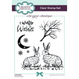 Creative expressions • designer boutique clear stempels moonlit hares