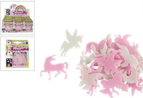 Bongers speelgoed unicorn glow in the dark eenhoorns