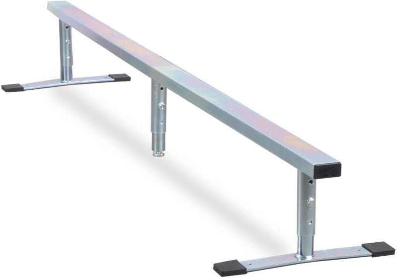 Ramps de rue urbains Grindrail à barre plats 185 cm argent