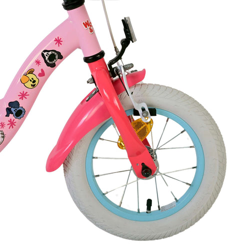 Woezel Pip Children's Bike - Girls - 12 pouces - rose