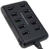 Hub USB-A Abi - 10 ports