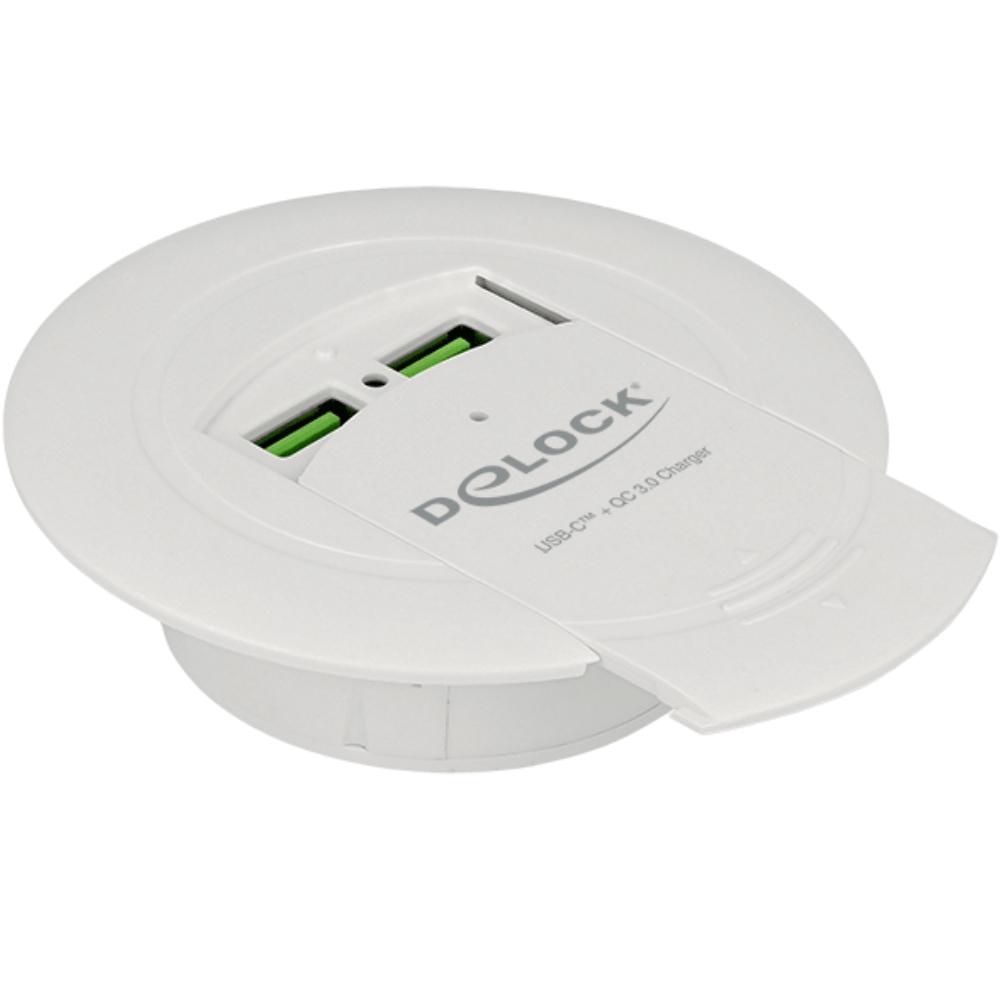 Chargeur intégré de table
