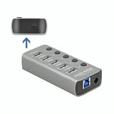 Hub USB C vers A+B - 5 ports