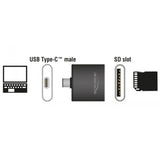 Dellock USB Type-C SDHC SDXC UHS-II MMC Single Slot KA