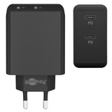 Double chargeur rapide Goobay USB-C PD (36 W)