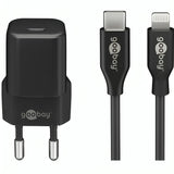 Chargeur USB-C + câble Lightning USB
