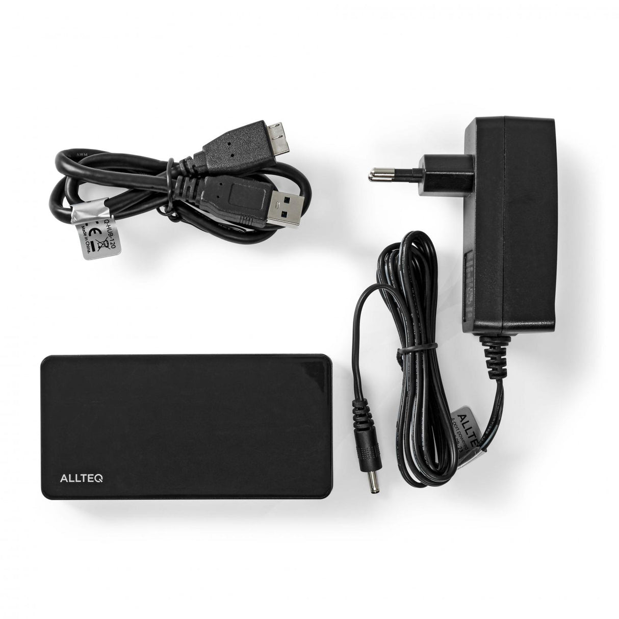 Hub USB A vers Micro USB B - 4 ports
